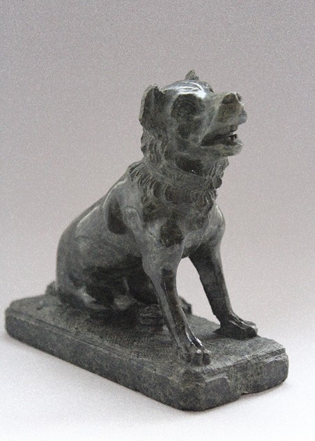 Carved Serpentine Grand Tour 'Dog of Alcibiades'-hand-of-glory-Serpentine Dog of Alcibiades Hand of Glory Antiques_main.JPG